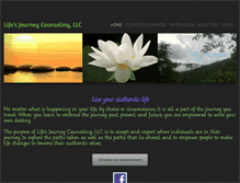 Tablet Screenshot of lifesjourneycounseling.org